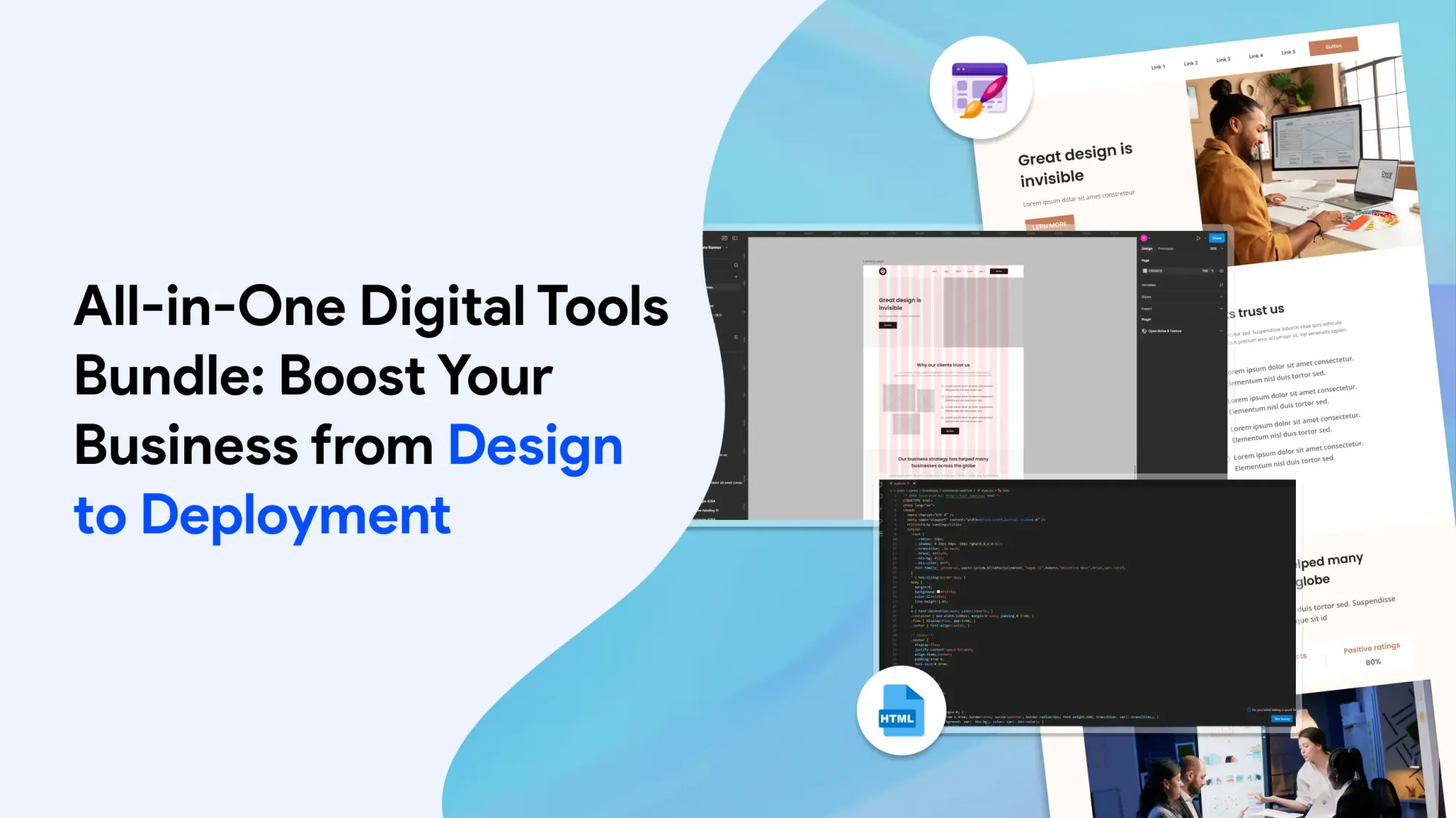 All-in-One Digital Tools Bundle: Boost Your Business from Design to Deployment